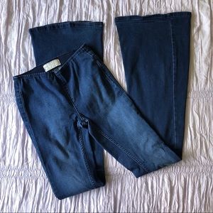 Free People Penny Pull Flare Jeans
